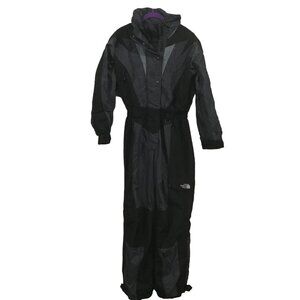The North Face Black Vintage Ski Snowboard Snowsuit Waterproof Jumpsuit Women 12